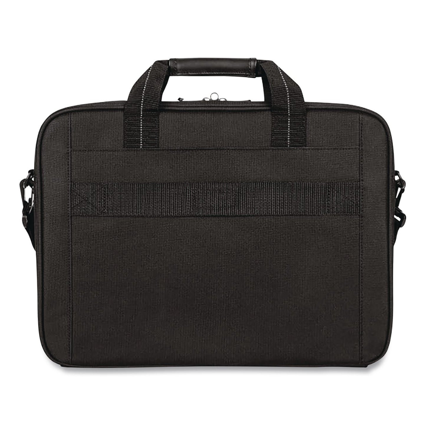 Targus® Classic Slim Laptop Briefcase, Fits Devices Up to 16", 16.75 x 3.25 x 12.8, Black (TRGTCT027US)