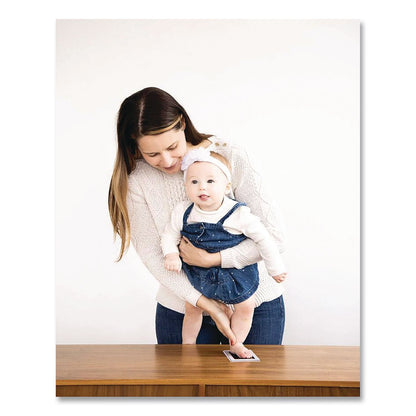 pearhead® Babyprints Clean-Touch Ink Pad, Newborn Size Accommodates Hand/Feet Up to 2.25" x 3.5", Clean-Touch Ink Pad/(2) Imprint Cards (PEH00007)