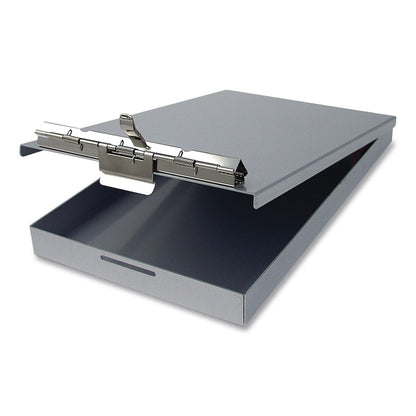 Saunders Redi-Rite Aluminum Storage Clipboard, 1" Clip Capacity, Holds 6 x 10 Sheets, Silver (SAUSAU00213)