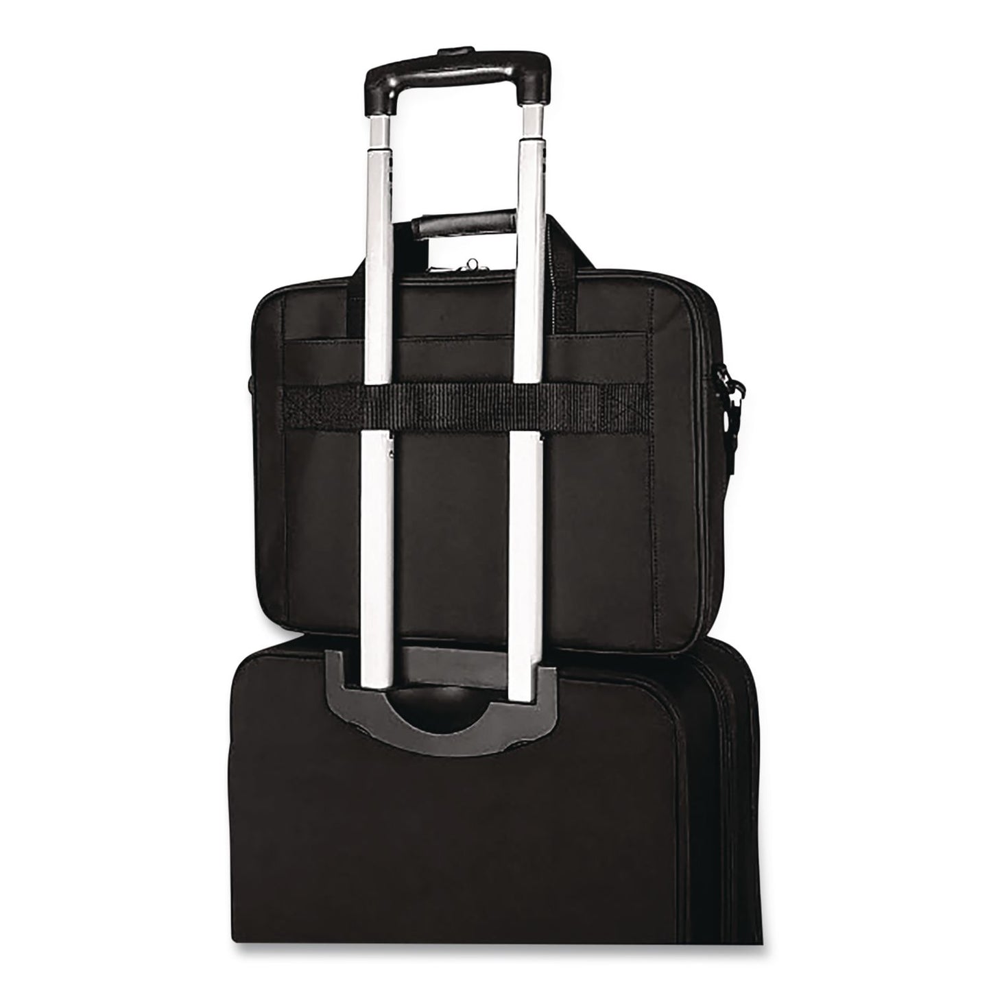 Targus® Classic Slim Laptop Briefcase, Fits Devices Up to 16", 16.75 x 3.25 x 12.8, Black (TRGTCT027US)