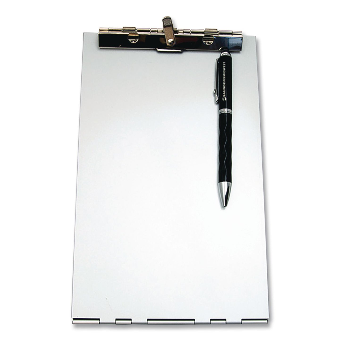 Saunders Redi-Rite Aluminum Storage Clipboard, 1" Clip Capacity, Holds 6 x 10 Sheets, Silver (SAUSAU00213)