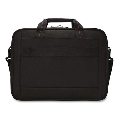 Targus® Classic Slim Laptop Briefcase, Fits Devices Up to 16", 16.75 x 3.25 x 12.8, Black (TRGTCT027US)
