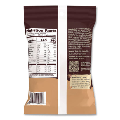 Sheila G’s™ Brownie Brittle™ Chocolate Chip Crisps, 2 oz Bag, 24/Carton (SHASGB01122)