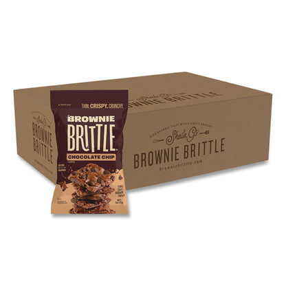 Sheila G’s™ Brownie Brittle™ Chocolate Chip Crisps, 2 oz Bag, 24/Carton (SHASGB01122)
