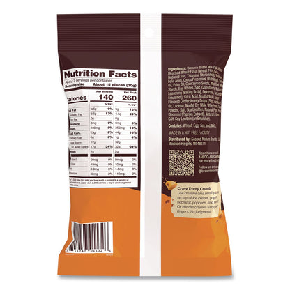 Sheila G’s™ Brownie Brittle™ Salted Caramel Brownie Snack, 2 oz Bag, 24/Carton (SHASGB01132)