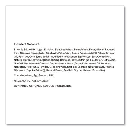 Sheila G’s™ Brownie Brittle™ Salted Caramel Brownie Snack, 2 oz Bag, 24/Carton (SHASGB01132)