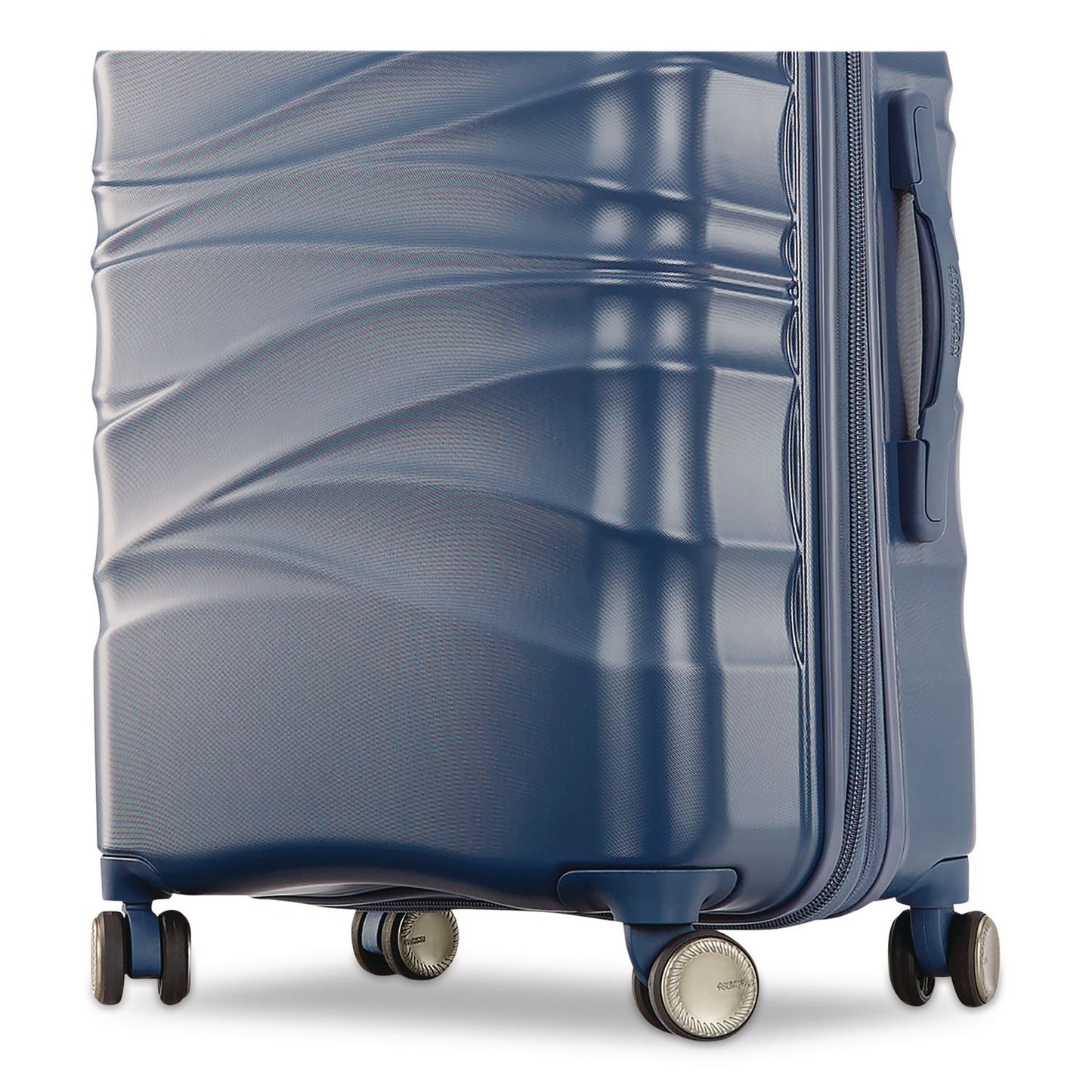 AMERICAN TOURISTER Cascade Hardside Spinner Suitcase, 15 x 9.5 x 22, Slate Blue (SML143244E264)