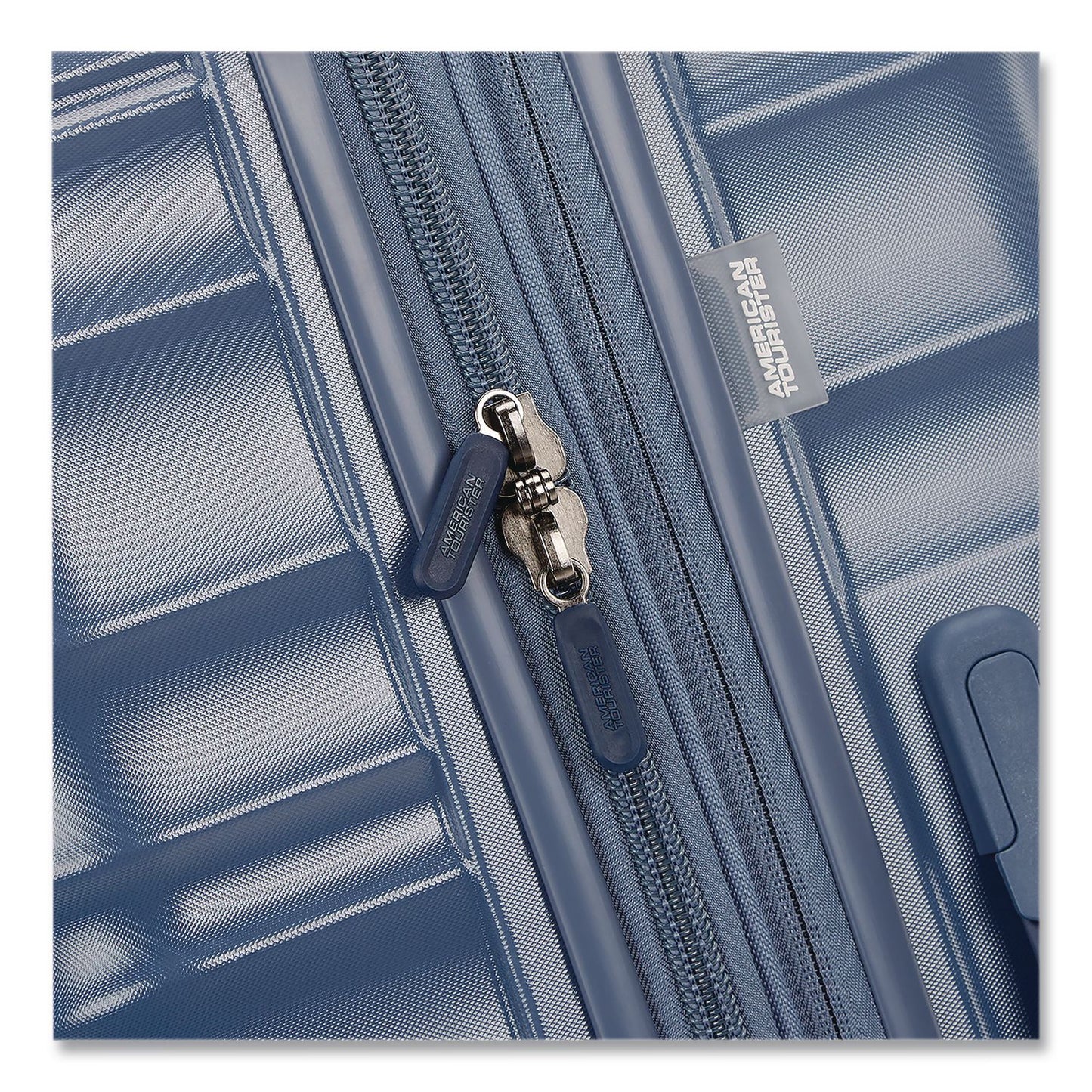 AMERICAN TOURISTER Cascade Hardside Spinner Suitcase, 17.75 x 10 x 26.75, Slate Blue (SML143245E264)