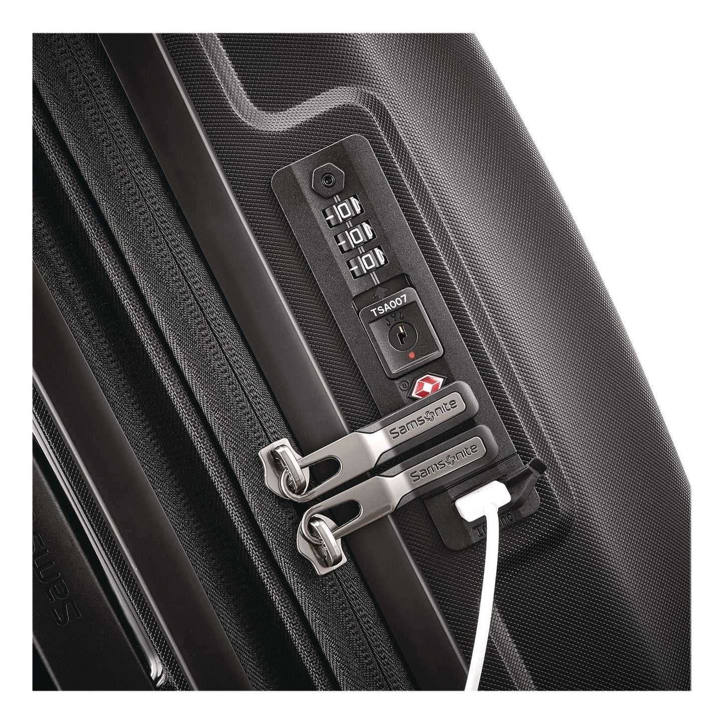 Samsonite® Outline Pro Hardside Spinner Suitcase, 15 x 10 x 23, Midnight Black (SML1373931548)