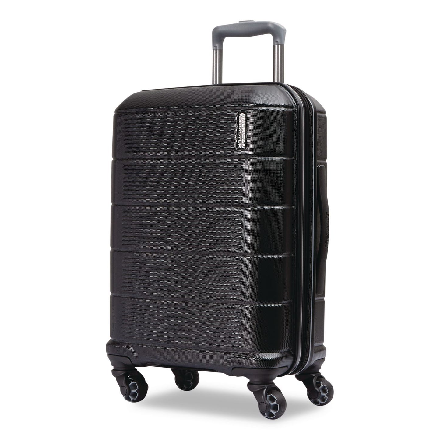 AMERICAN TOURISTER Stratum 2.0 Hardside Spinner Suitcase, 15 x 9.5 x 22, Jet Black (SML1423481465)