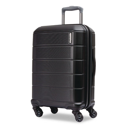 AMERICAN TOURISTER Stratum 2.0 Hardside Spinner Suitcase, 15 x 9.5 x 22, Jet Black (SML1423481465)