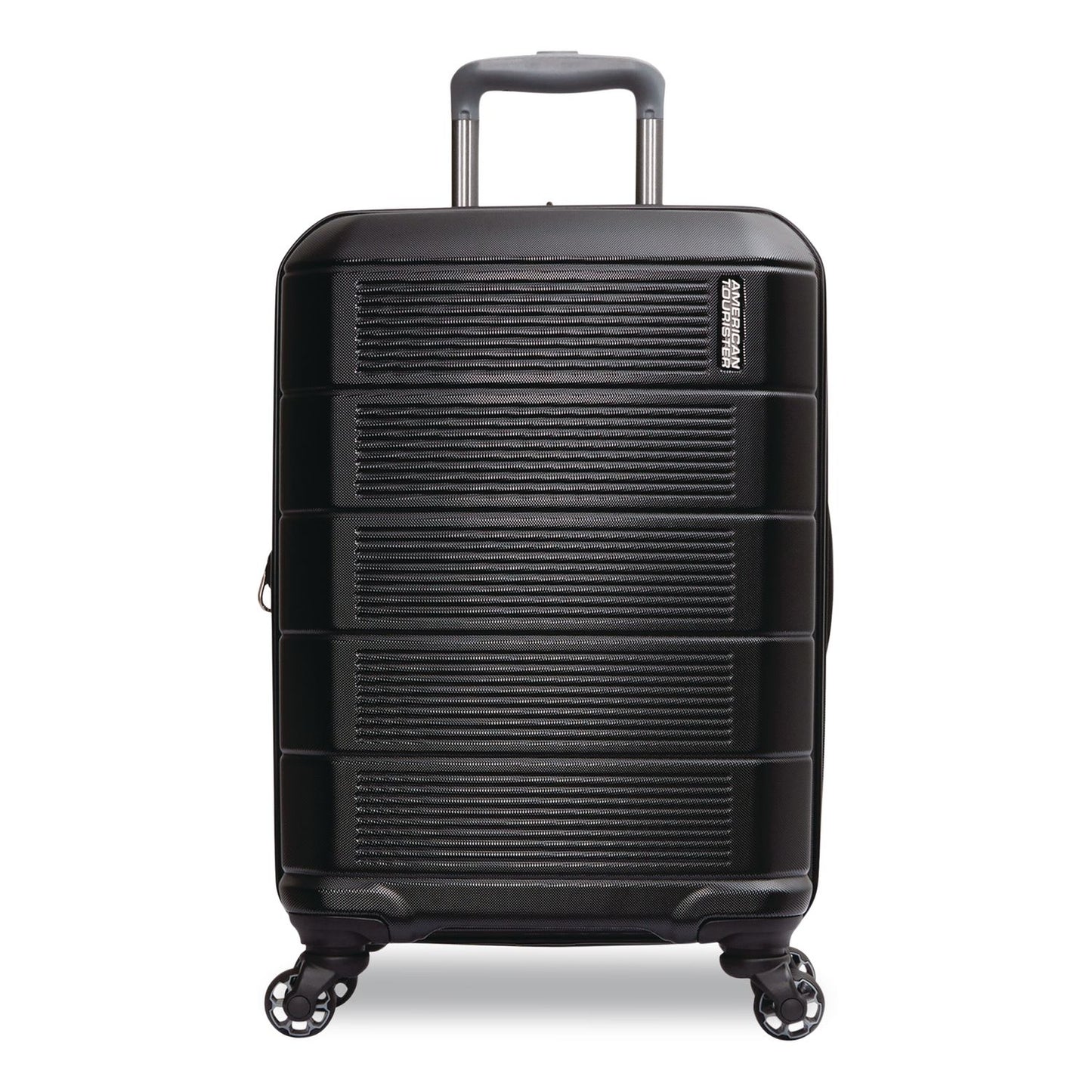 AMERICAN TOURISTER Stratum 2.0 Hardside Spinner Suitcase, 15 x 9.5 x 22, Jet Black (SML1423481465)