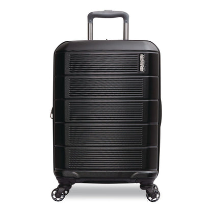 AMERICAN TOURISTER Stratum 2.0 Hardside Spinner Suitcase, 15 x 9.5 x 22, Jet Black (SML1423481465)