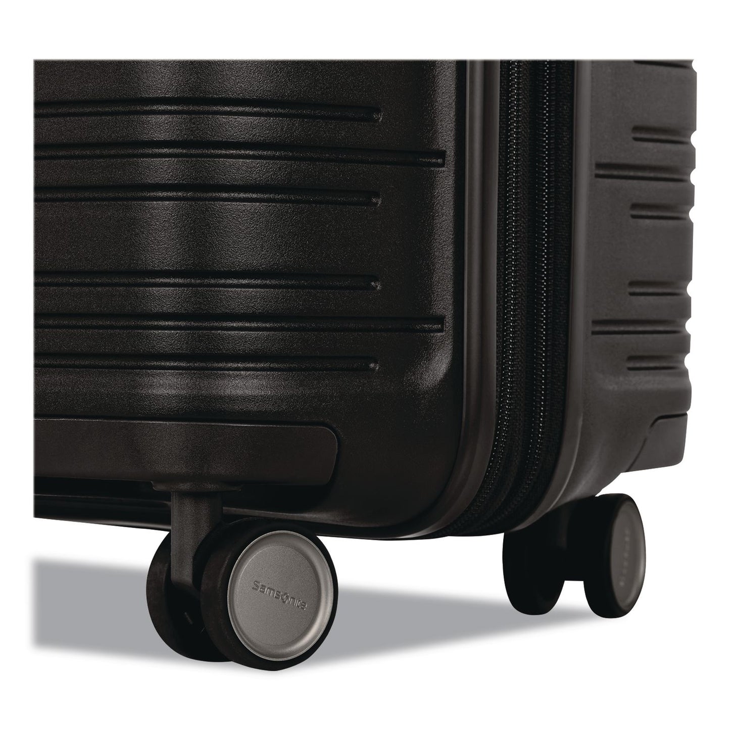Samsonite® Elevation Plus Hardside Spinner Suitcase, Fits Devices Up to 15", 15 x 10 x 23, Triple Black (SML1429102620)