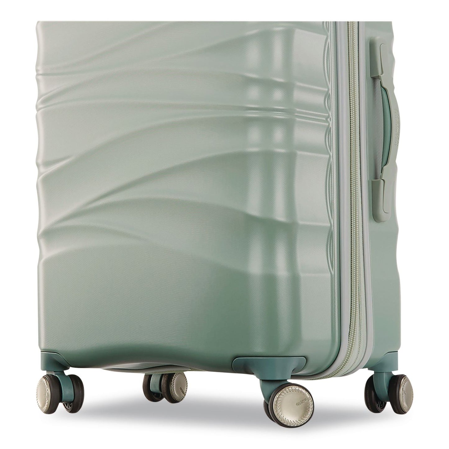 AMERICAN TOURISTER Cascade Hardside Spinner Suitcase, 15 x 9.5 x 22, Sage Green (SML1432442017)