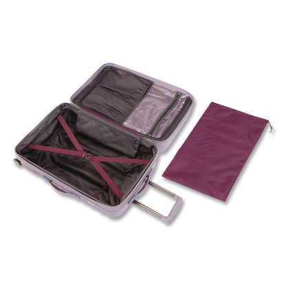AMERICAN TOURISTER Cascade Hardside Spinner Suitcase, 15 x 9.5 x 22, Purple Haze (SML1432444321)