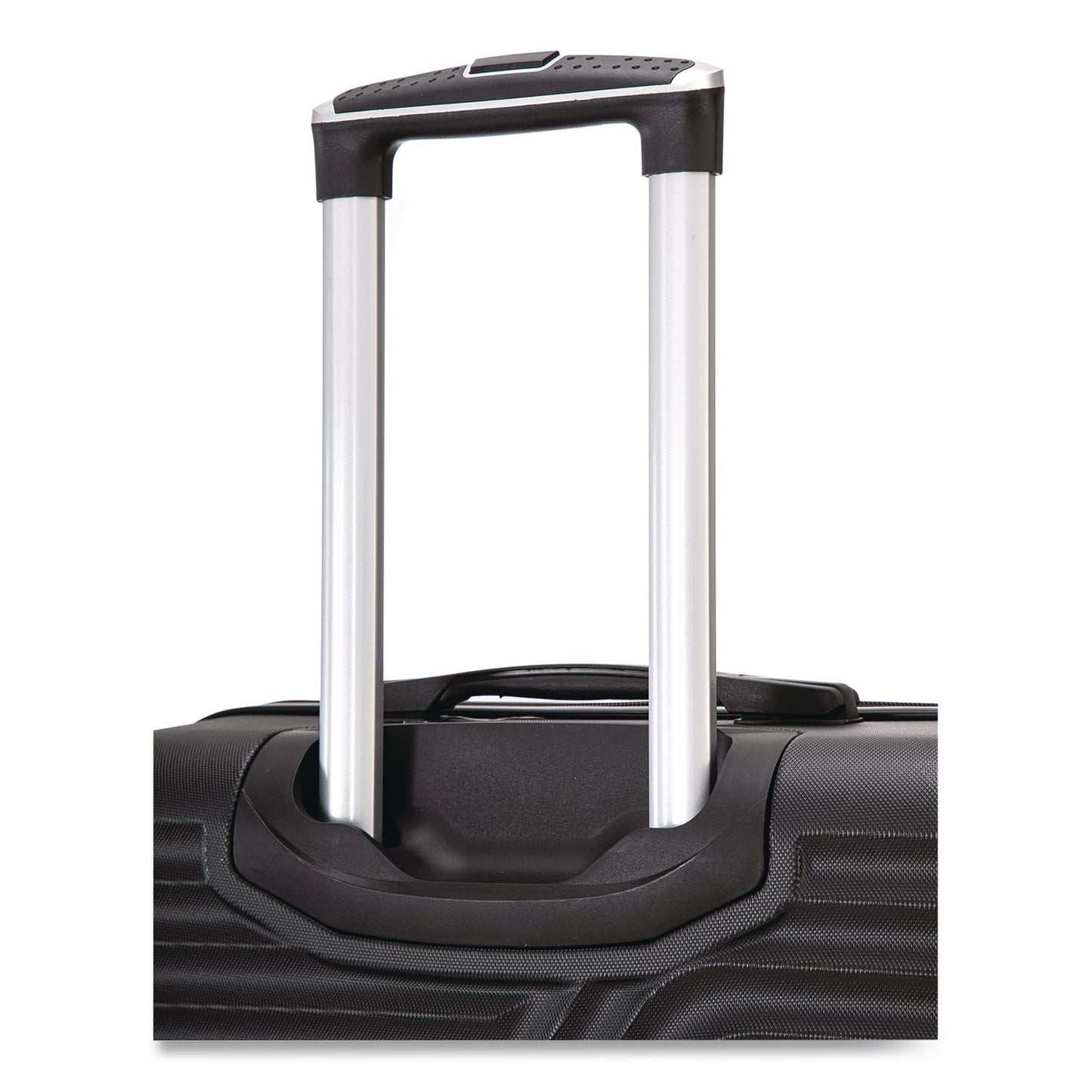 TUCCI VOYAGE Vertice ABS 2-Piece Luggage Set, Black (TUIV000102PCBLK)