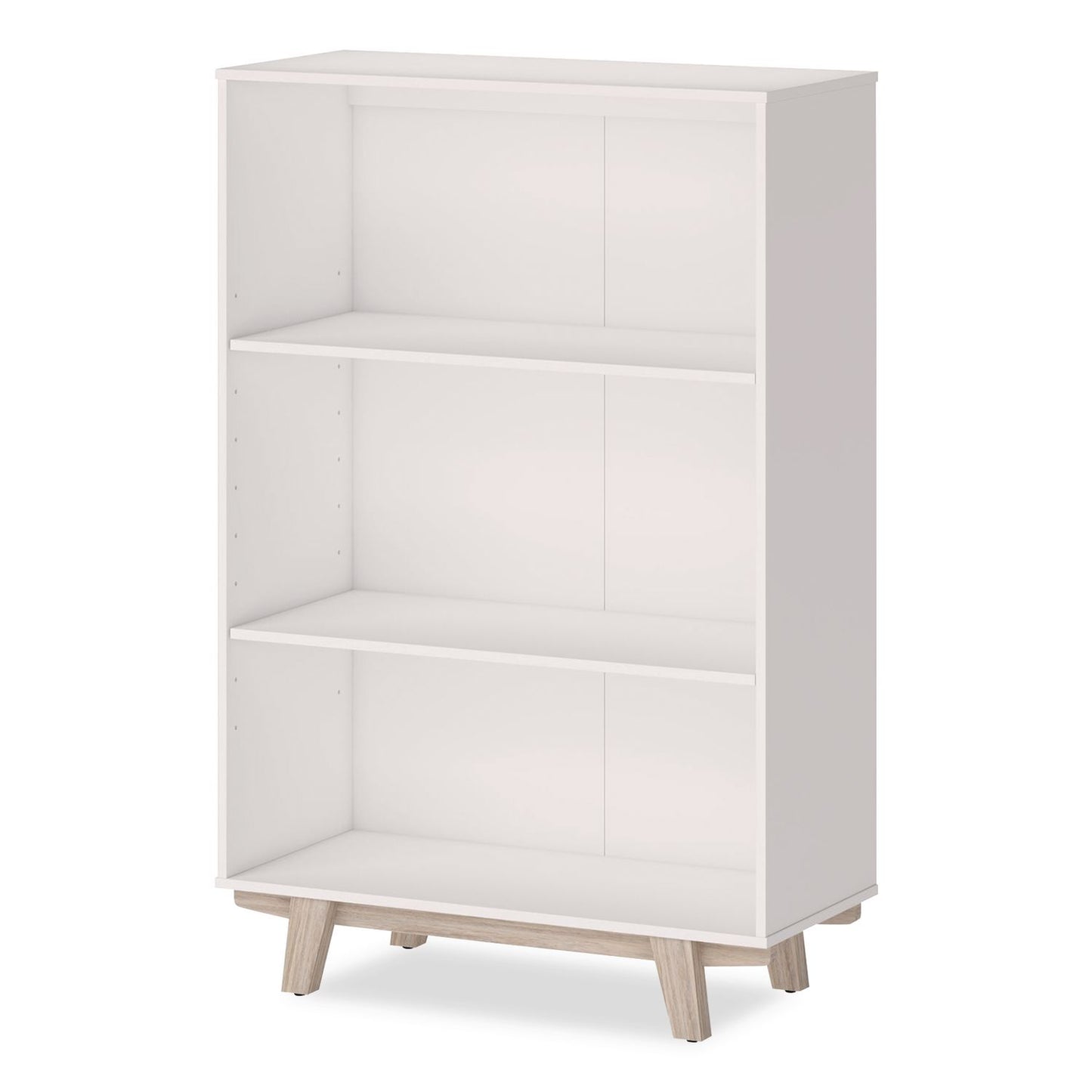 Thomasville® Whitney Bookcase, Three Shelves, 31.75w x 14d x 48.25h, White (TVFSPLSWHBKTV)