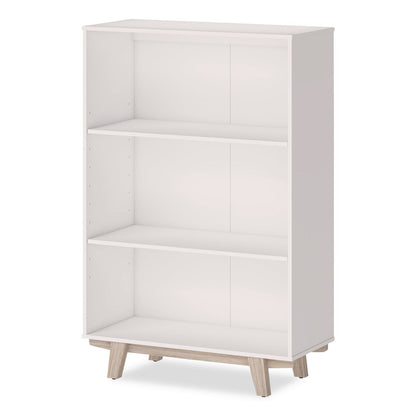 Thomasville® Whitney Bookcase, Three Shelves, 31.75w x 14d x 48.25h, White (TVFSPLSWHBKTV)