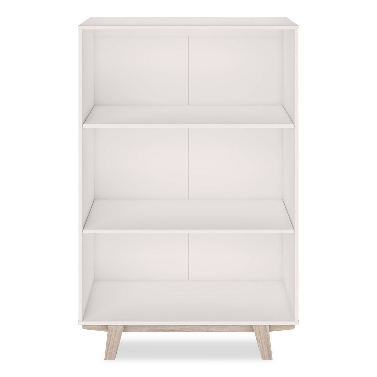 Thomasville® Whitney Bookcase, Three Shelves, 31.75w x 14d x 48.25h, White (TVFSPLSWHBKTV)