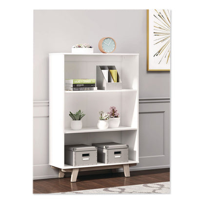 Thomasville® Whitney Bookcase, Three Shelves, 31.75w x 14d x 48.25h, White (TVFSPLSWHBKTV)