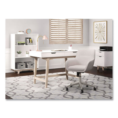 Thomasville® Whitney Bookcase, Three Shelves, 31.75w x 14d x 48.25h, White (TVFSPLSWHBKTV)