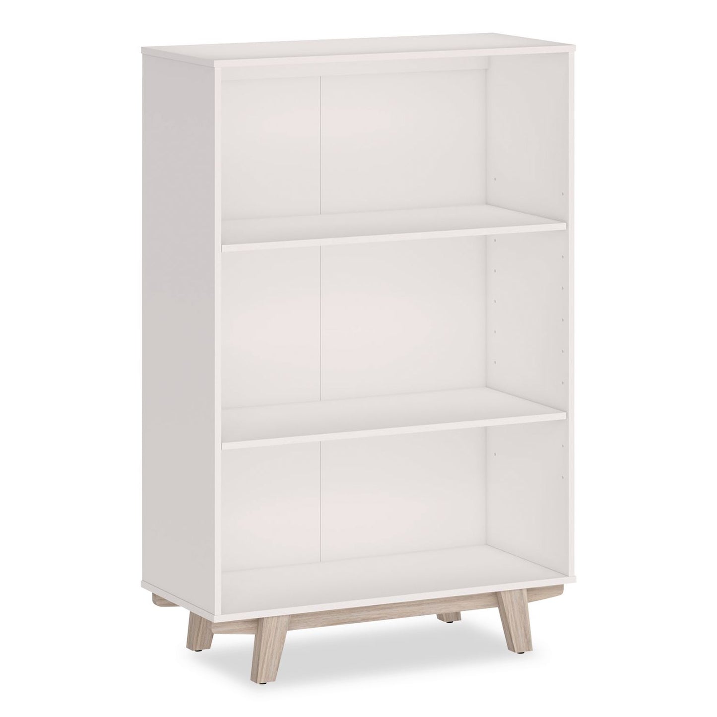 Thomasville® Whitney Bookcase, Three Shelves, 31.75w x 14d x 48.25h, White (TVFSPLSWHBKTV)
