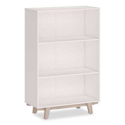 Thomasville® Whitney Bookcase, Three Shelves, 31.75w x 14d x 48.25h, White (TVFSPLSWHBKTV)