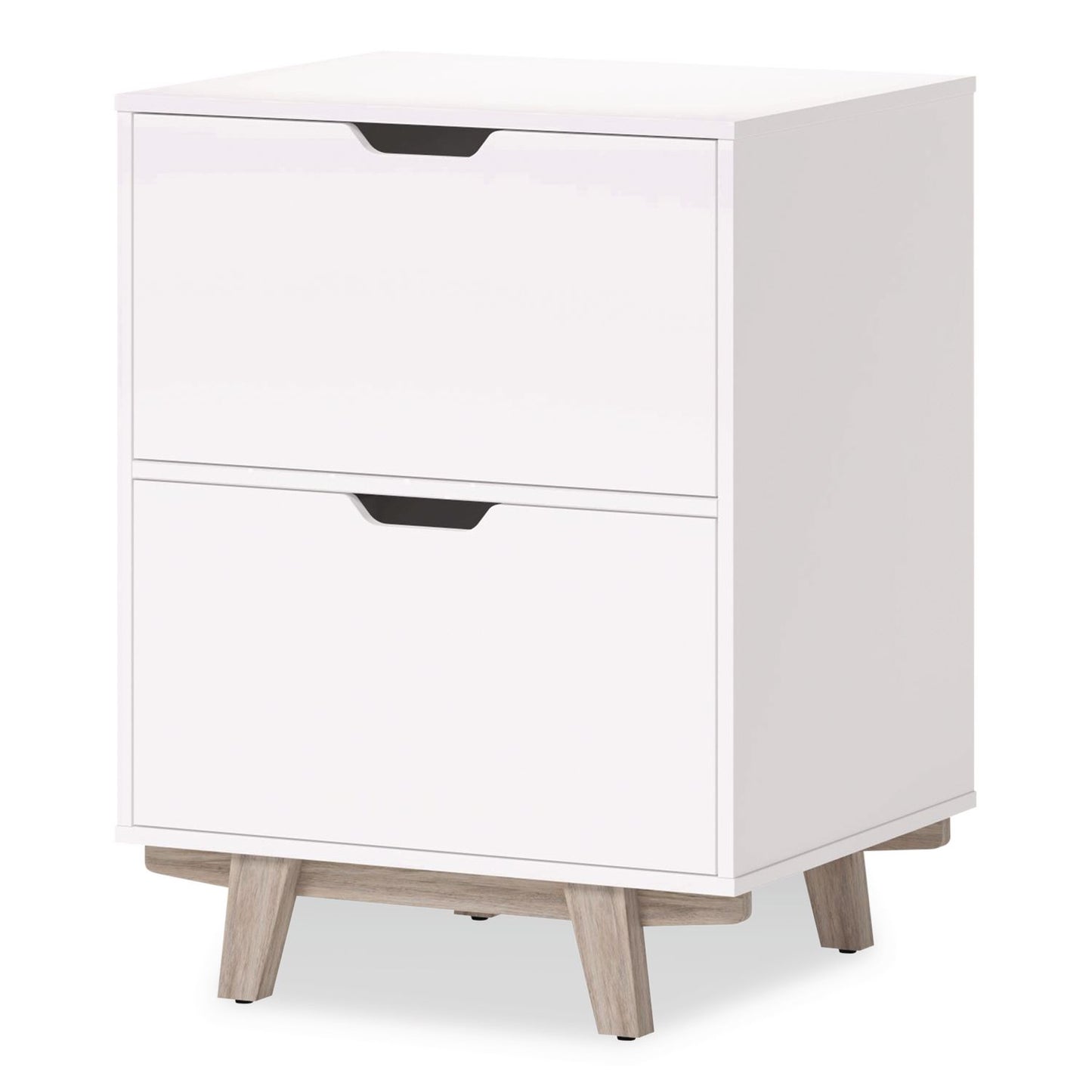 Thomasville® Whitney 2-Drawer Lateral File Cabinet, Letter/Legal Size File Drawers, 23.75" x 20" x 31.25", White (TVFSPLSWHLFTV)