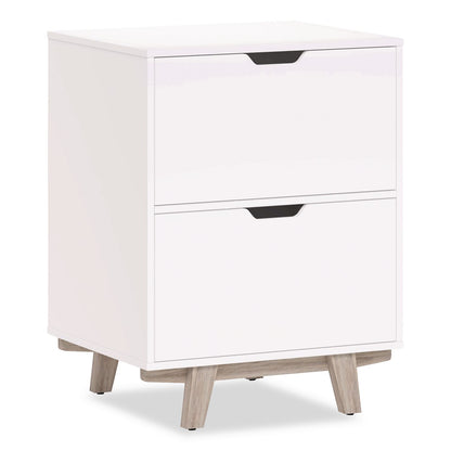 Thomasville® Whitney 2-Drawer Lateral File Cabinet, Letter/Legal Size File Drawers, 23.75" x 20" x 31.25", White (TVFSPLSWHLFTV)