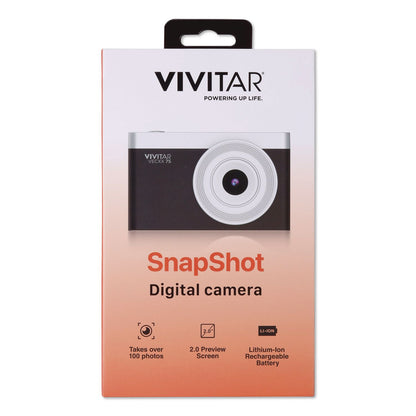 Vivitar® Point Shoot Digital Camera, Black (VVTVECXX75BLK)