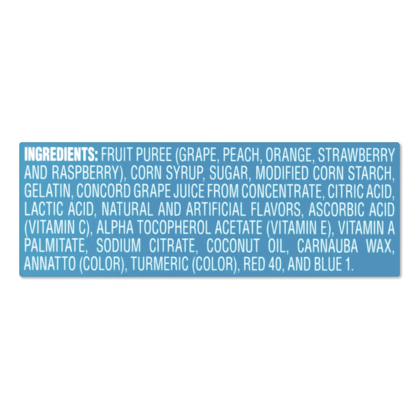 Welch's® Mixed Fruit Snacks Club Size, 0.8 oz Packet, 66/Box (WEL24328406)