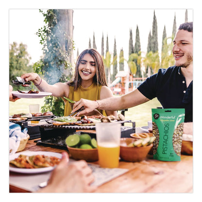 Paramount Farms® Wonderful Pistachios, Jalapeno Lime, 2.25 oz Pouch, 8/Box (WONPAR70154)