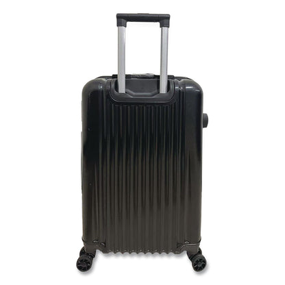 TUCCI FORTE Banda ABS 3-Piece Luggage Set, Black (TUIF000103PCBLK)