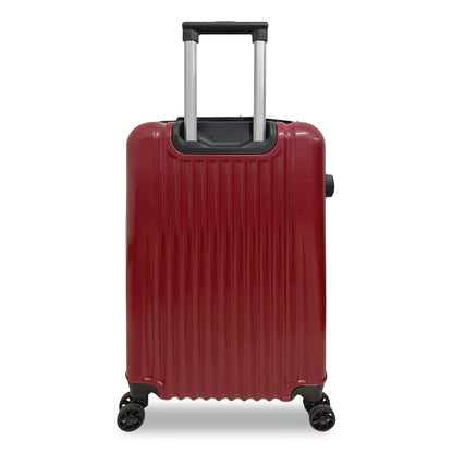 TUCCI FORTE Banda ABS 3-Piece Luggage Set, Red (TUIF000203PCRED)