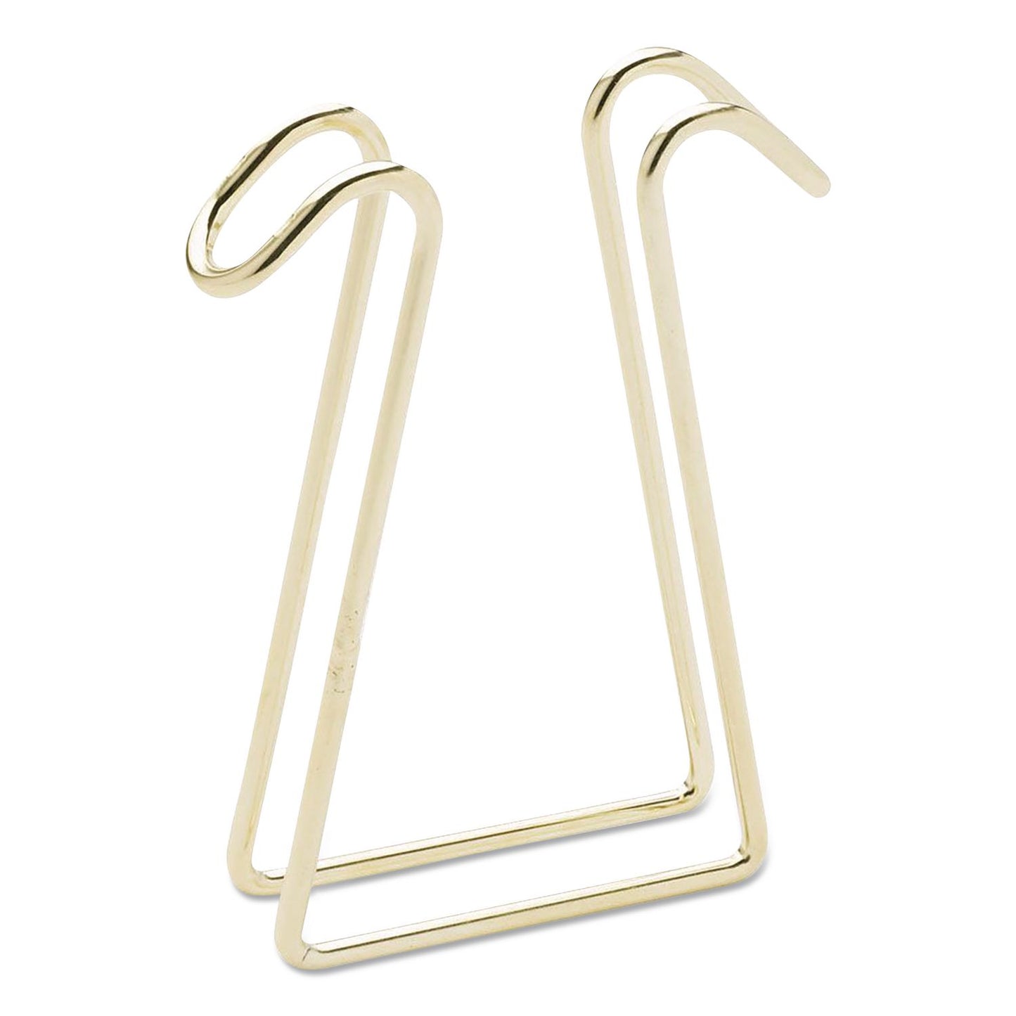 Artistic® Double-Sided Coat Clip Cubicle Accessory, Metal, Brass (AOPAOPT1309)