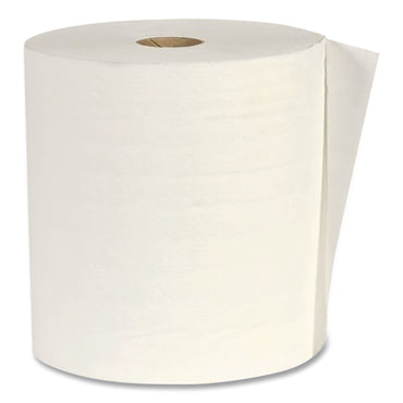 Woodland Hardwound Paper Towels, 1-Ply, 7.87" x 800 ft, White, 6/Carton (APAW80206)