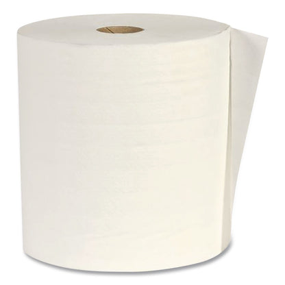 Woodland Hardwound Paper Towels, 1-Ply, 7.87" x 800 ft, White, 6/Carton (APAW80206)