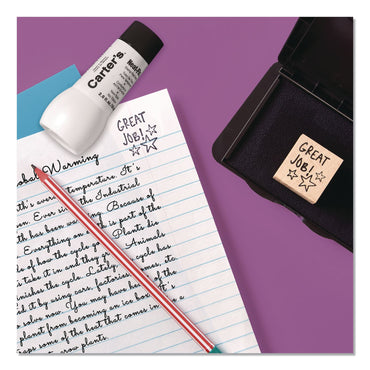 Carter's® Neat-Flo Stamp Pad Inker, 2 oz Bottle, Black, 36/Carton (AVE21448CT)