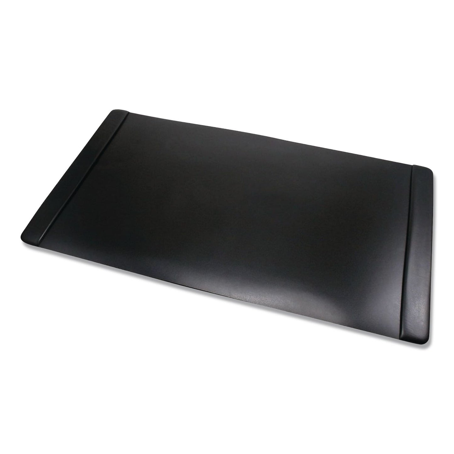Advantus Faux Leather Desk Pad with Side Rails, 36" x 20", Black (AVT75868)