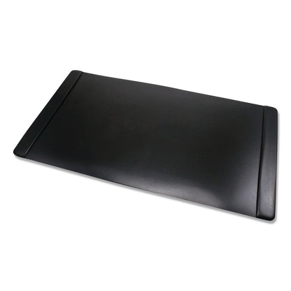 Advantus Faux Leather Desk Pad with Side Rails, 36" x 20", Black (AVT75868)