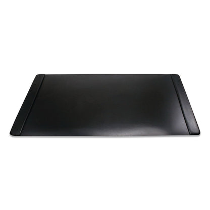 Advantus Faux Leather Desk Pad with Side Rails, 36" x 20", Black (AVT75868)