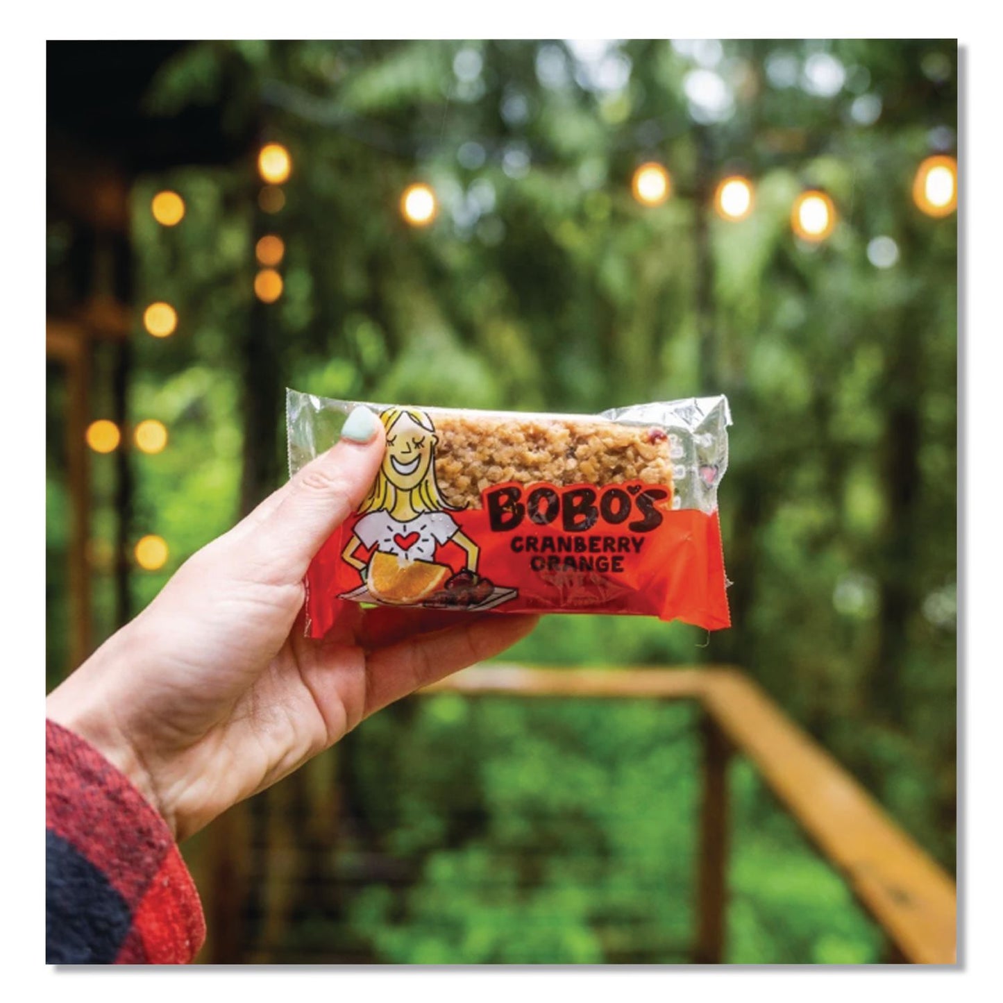 Bobo's Oatmeal Bars, Cranberry Orange, 3 oz Individually Wrapped, 12/Box (BBO00049)