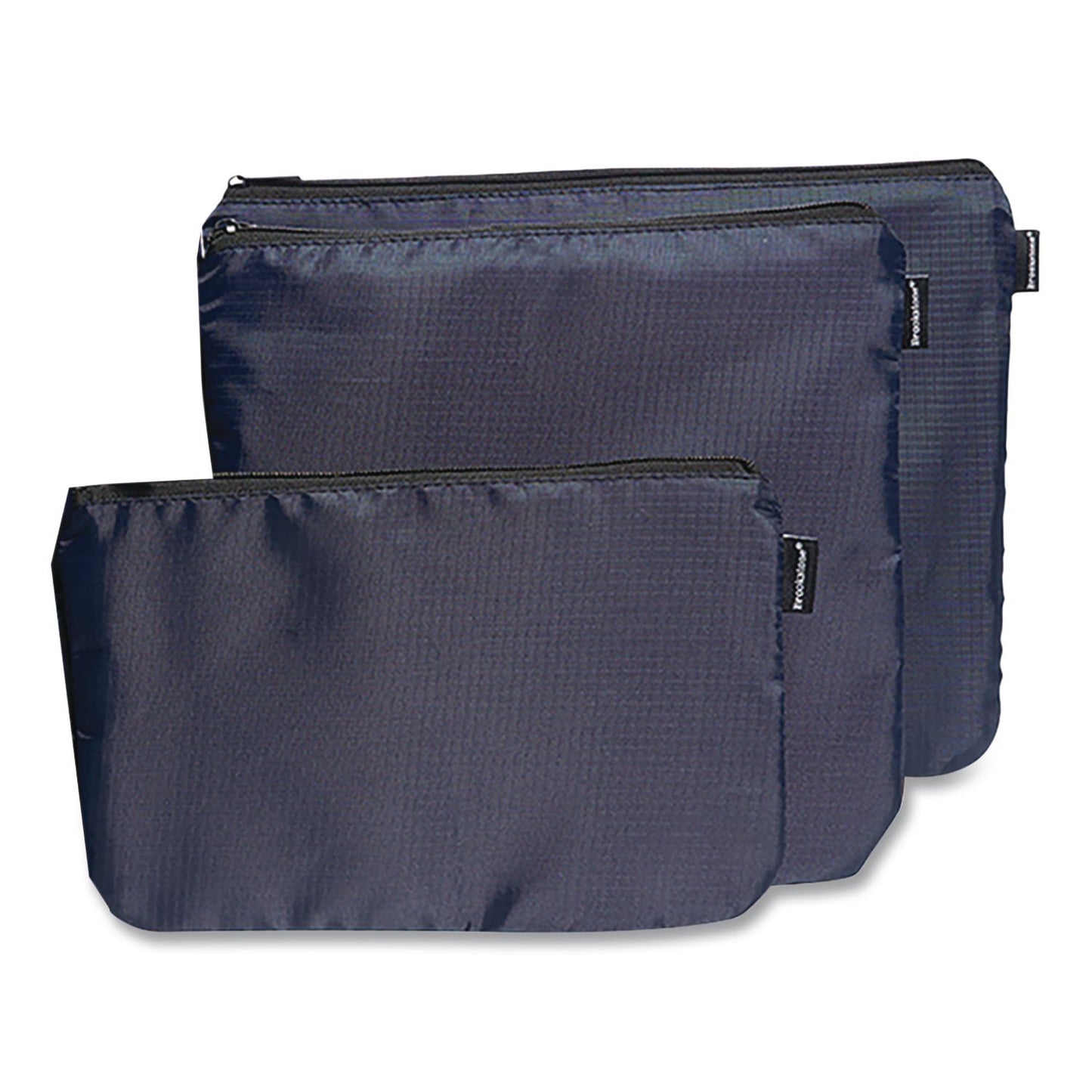 Brookstone® Six-Piece Travel Pouch Set, 12.2 x 1.97 x 9.65, Blue (BKTBNPC0001)