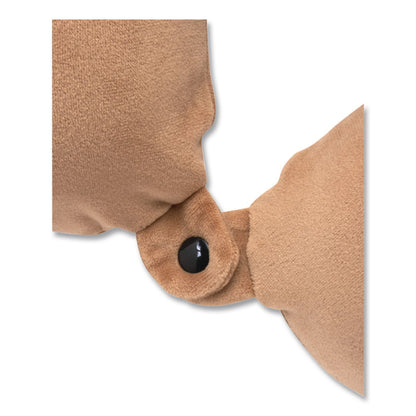 Brookstone® U-Shaped Memory Foam Travel Pillow, 11.8 x 3.74 x 12.6, Khaki (BKTBNPM0004)