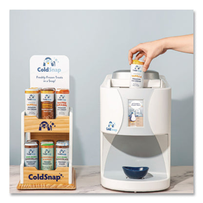 ColdSnap® Display Rack, Holds 36 Pods, 9 x 17.25 x 11.25, White/Brown (CDS101993)