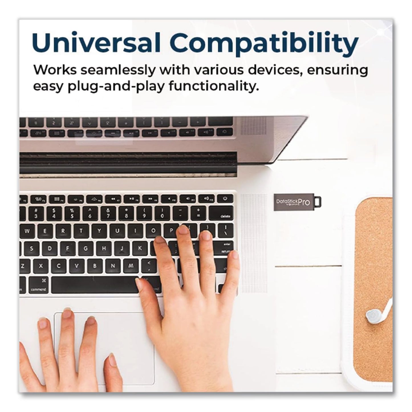 Centon DataStick Pro USB 3.2 Type A Flash Drive, 512 GB, Black, 2/Pack (CELS1U3P6512G2)