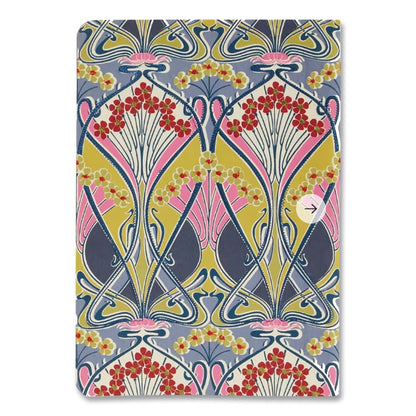 CHRONICLE BOOKS Liberty London Embroidered Cover Journal, Ianthe Bloom Artwork, Medium/College Rule, Multicolor Cover, (50) 10 x 7 Sheets (CHB978073537686)