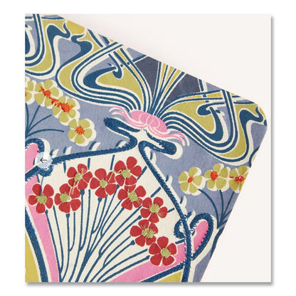 CHRONICLE BOOKS Liberty London Embroidered Cover Journal, Ianthe Bloom Artwork, Medium/College Rule, Multicolor Cover, (50) 10 x 7 Sheets (CHB978073537686)