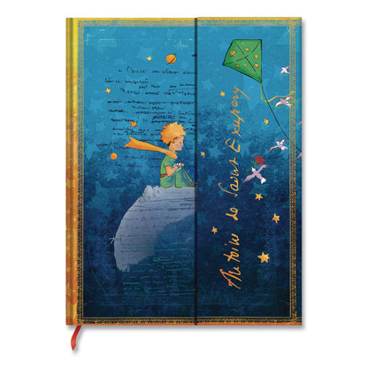 CHRONICLE BOOKS Paperblanks Hardcover Journal, Saint-Exupery Little Prince Artwork, Medium/College Rule, Multicolor Cover, (72) 10 x 7 Sheets (CHB978143979879)